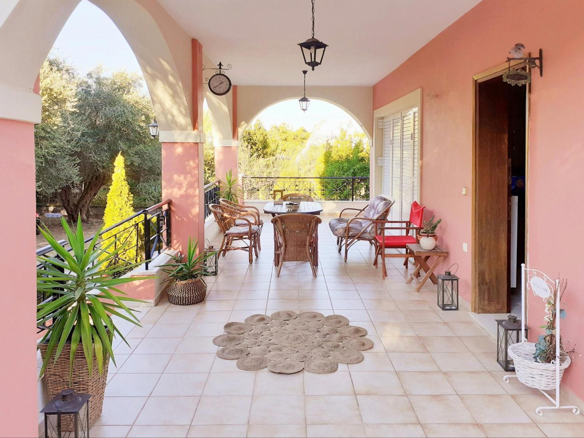Villa Valia Seaside Ипсос Экстерьер фото