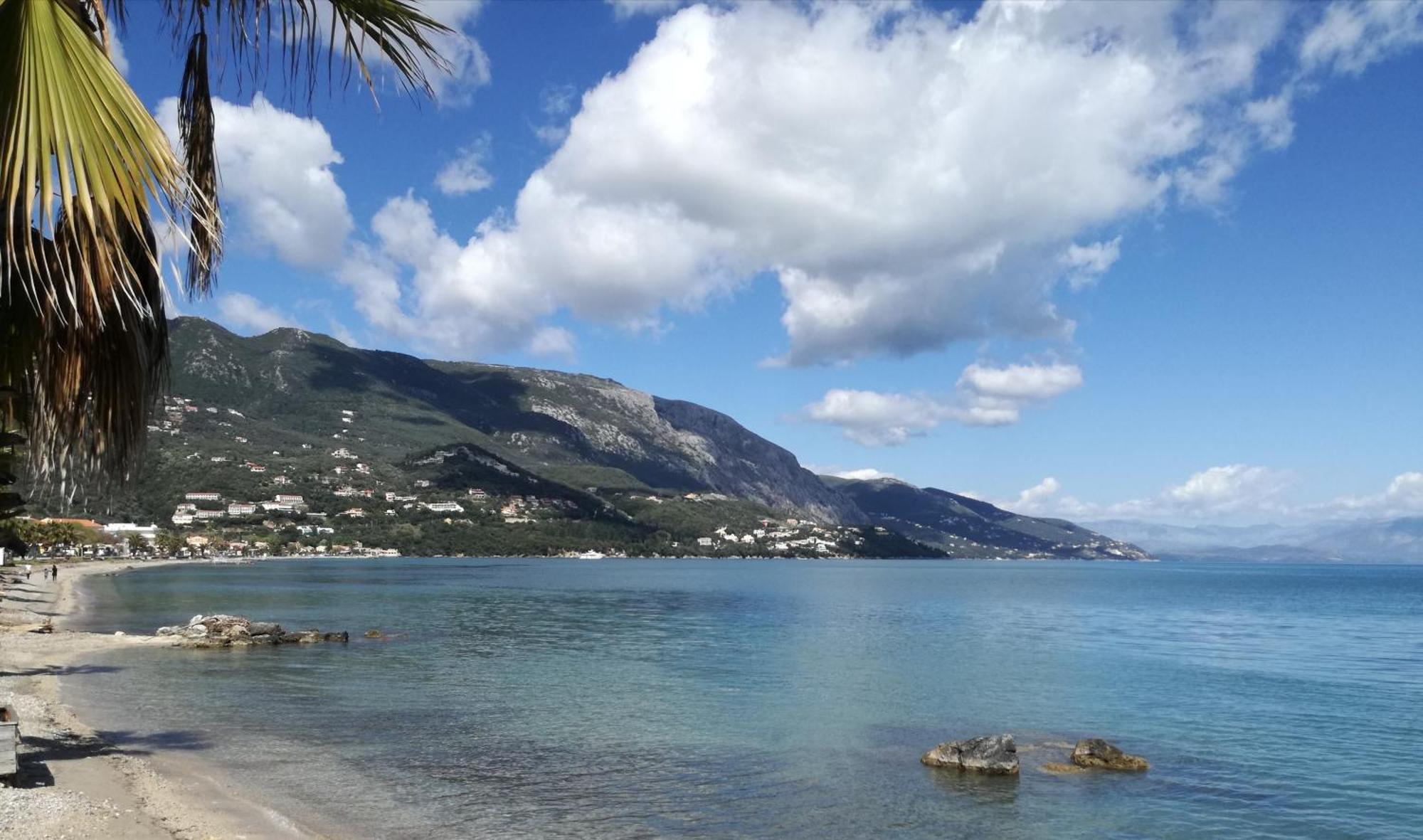 Villa Valia Seaside Ипсос Экстерьер фото