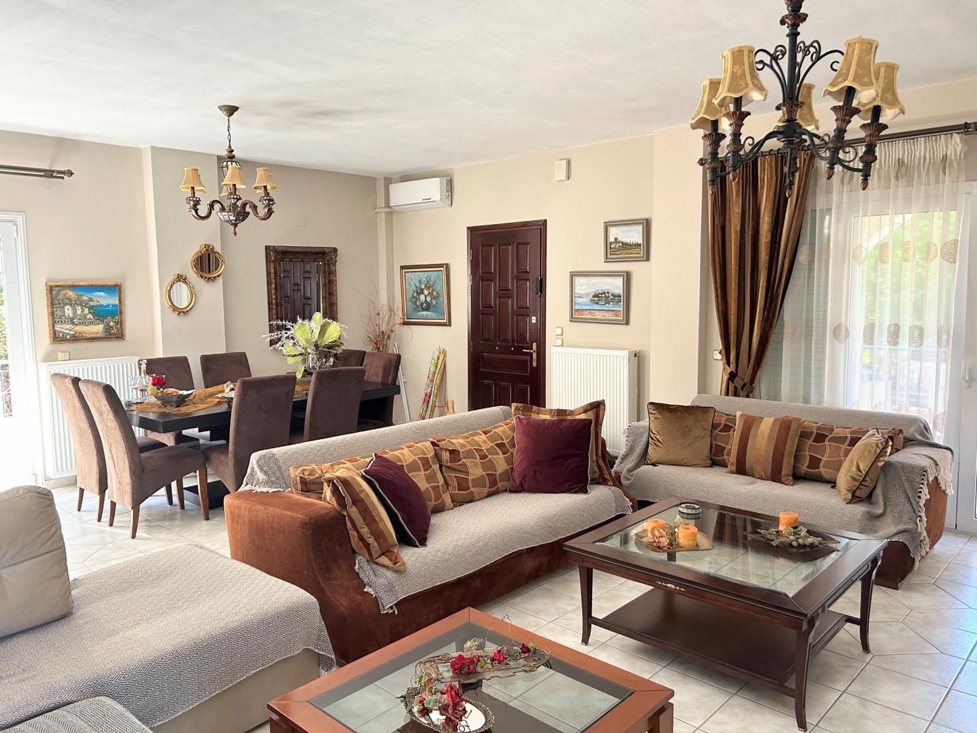 Villa Valia Seaside Ипсос Экстерьер фото