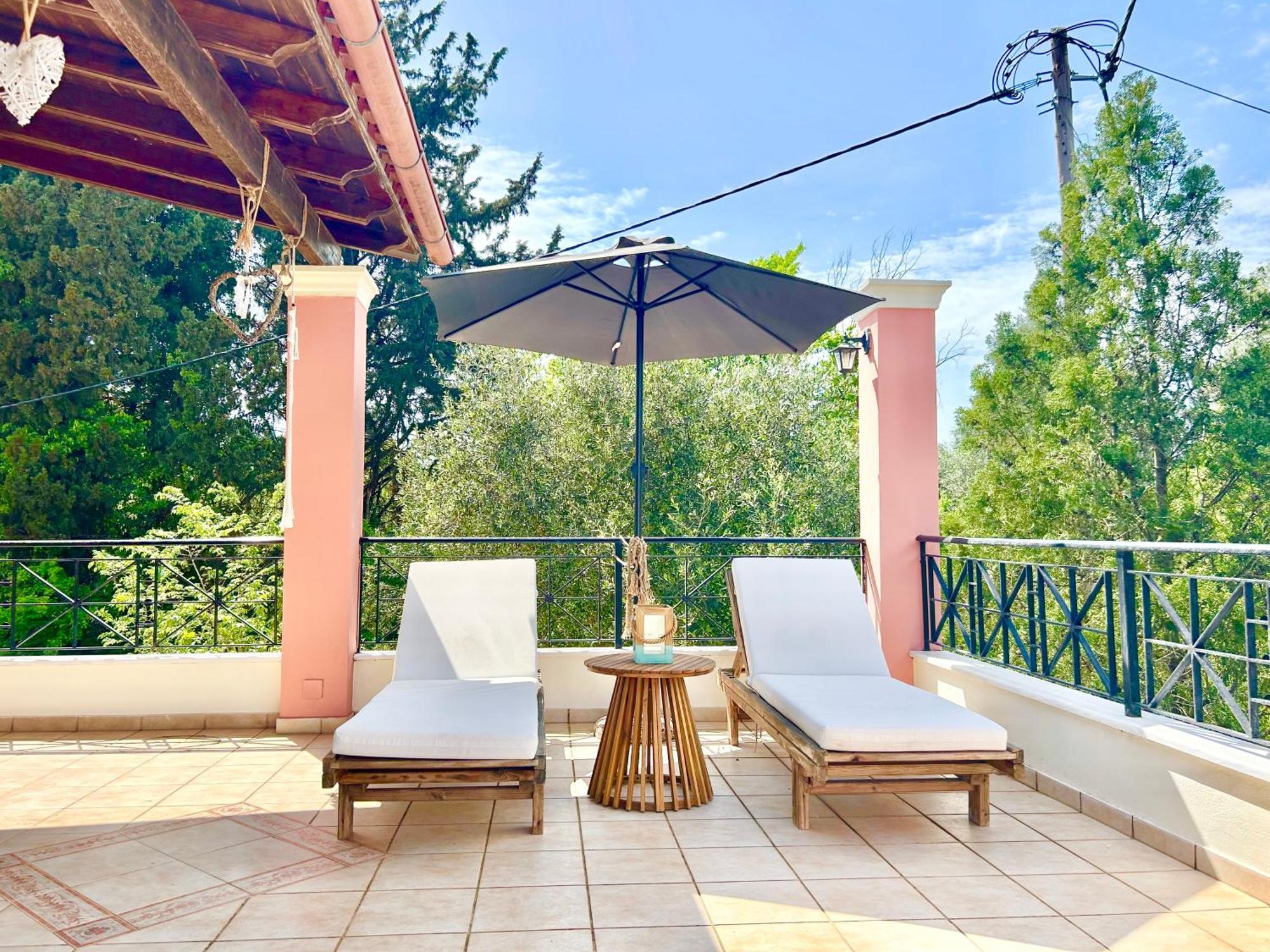 Villa Valia Seaside Ипсос Экстерьер фото