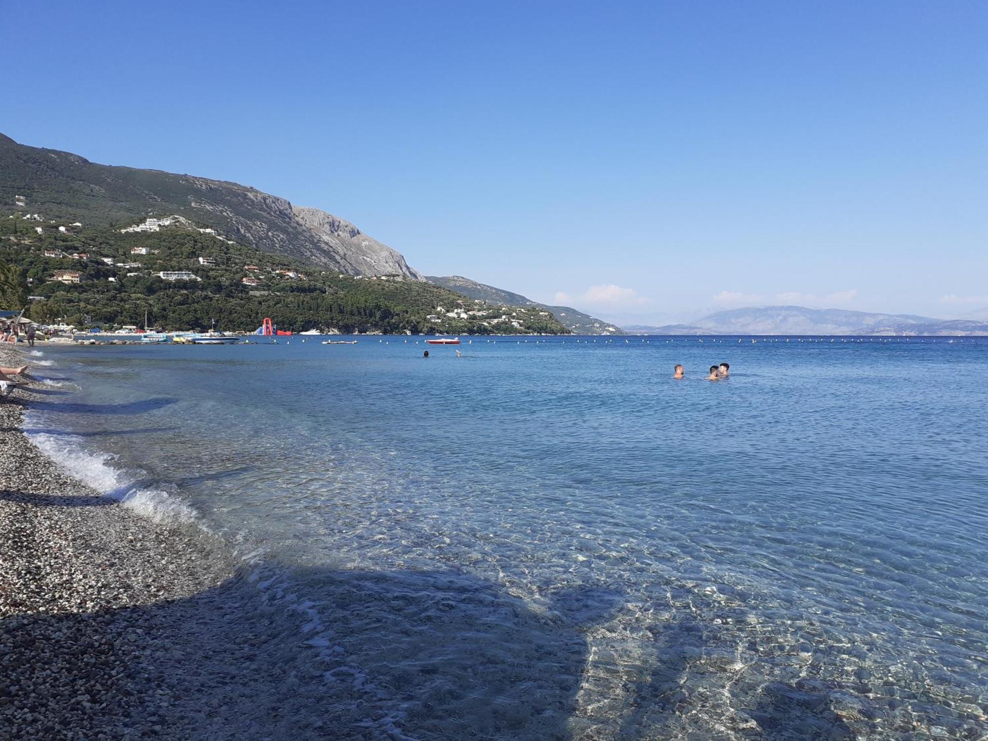 Villa Valia Seaside Ипсос Экстерьер фото